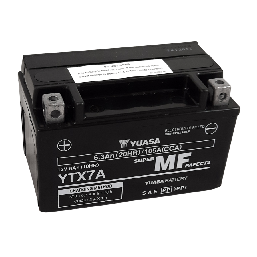 Bateria Moto Yuasa Ytx A Sla Agm Norauto