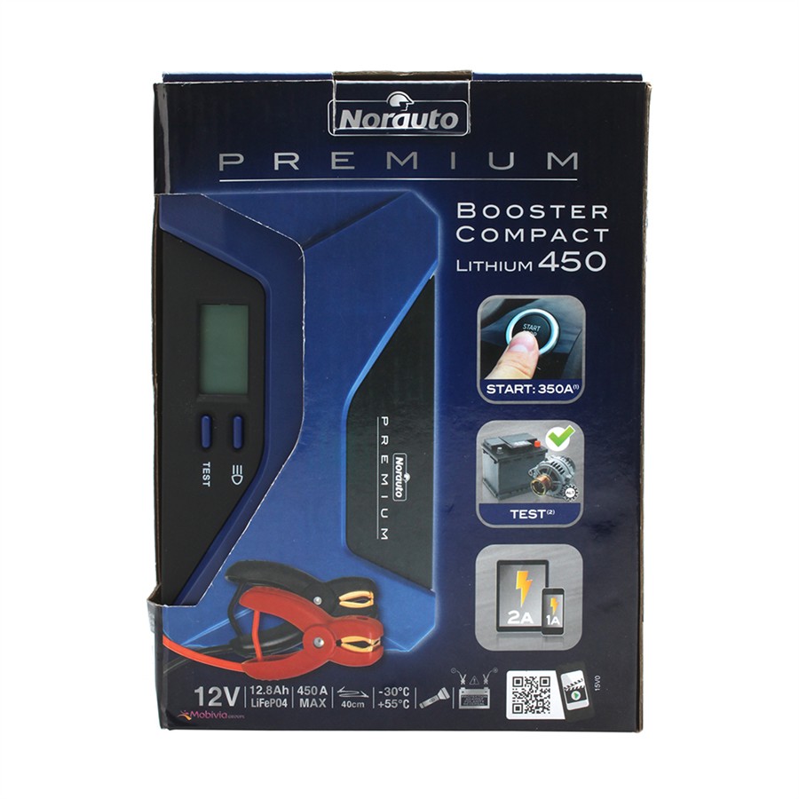 Mini Arrancador NORAUTO Premium Lithium 12800 mAh