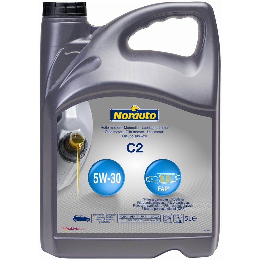 &Oacute;leo de motor NORAUTO C2 FAP 5W30 5L