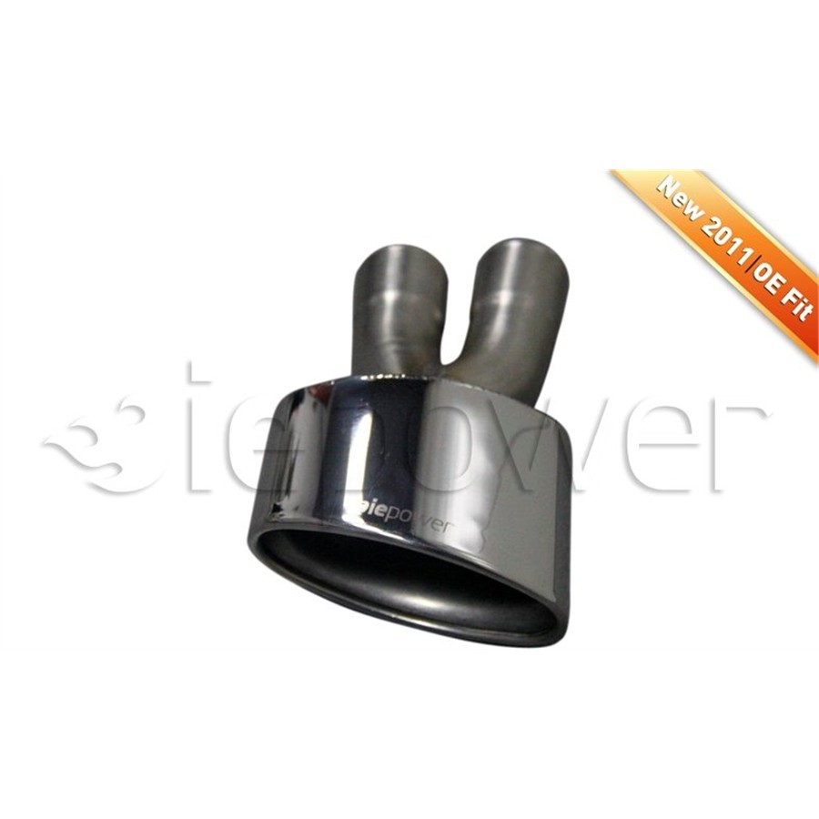 Ponteira iepower para seat ibiza 6l - aplicação em escape original de 2 saídas