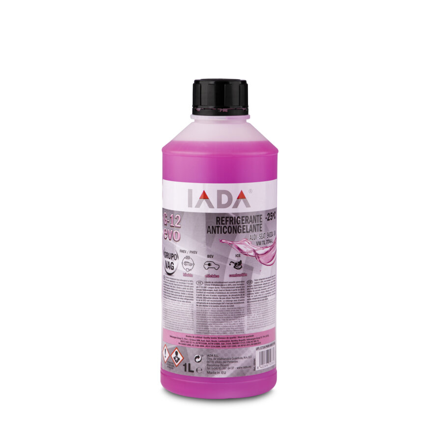 Líquido anticongelante -25º g12evo iada 1l