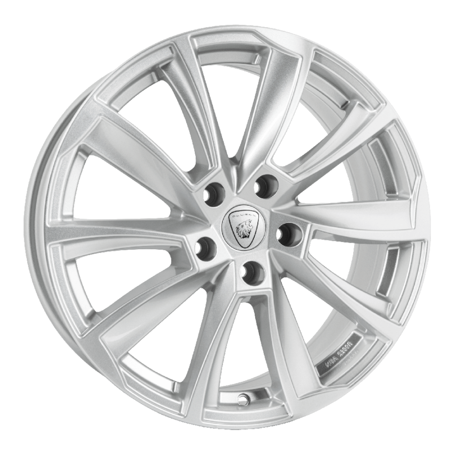 Jante de alumínio aluett aluett 89 7.5x18 5x114 et35 prateado