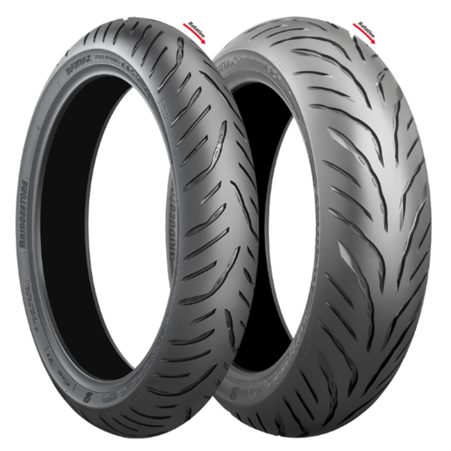 Pneu Moto BRIDGESTONE BATTLAX T32 195/55 R 17 75W TL Traseiro