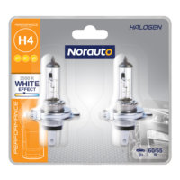 2 Lâmpadas NORAUTO Performance H4 Brancas