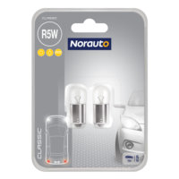 2 Lâmpadas NORAUTO Clássico R5W