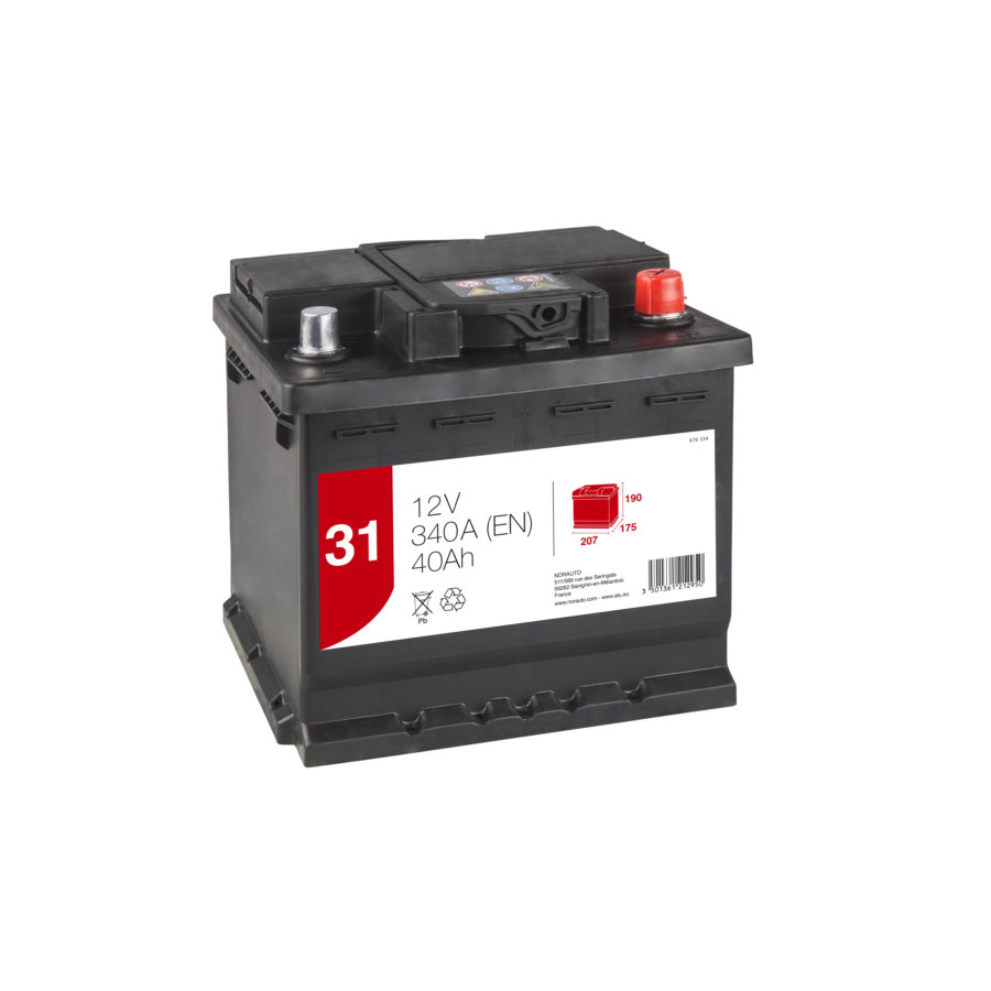 Bateria 1preço 31 40ah-340a