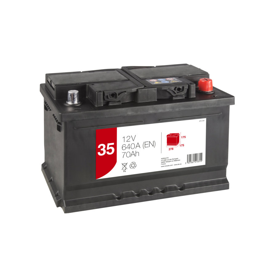 Bateria 1preço 35 70ah-640a