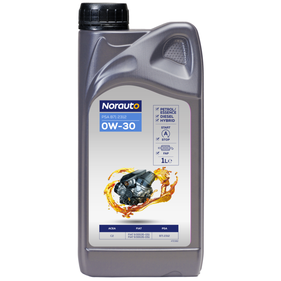 Huile Moteur EUROLUB ECO PS-C 0W-30 (5L) – Compatible Fiat 9.55535-GS1/DS1, ACEA C2, Iveco