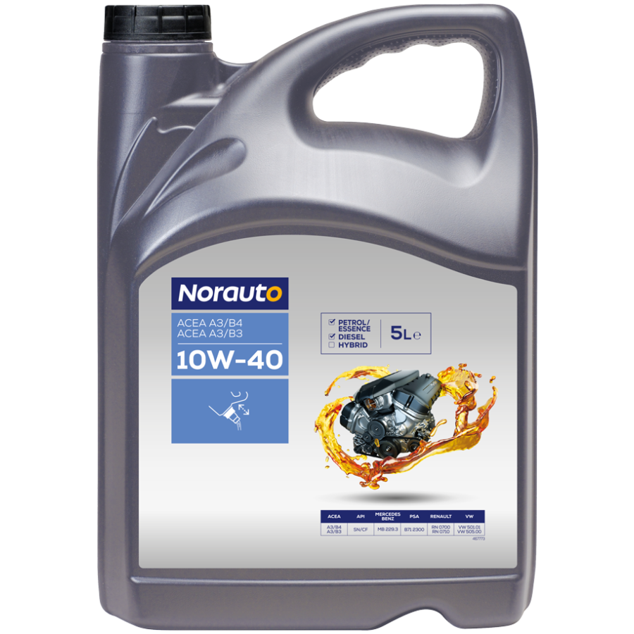 Óleo De Motor Norauto 10w40 5l