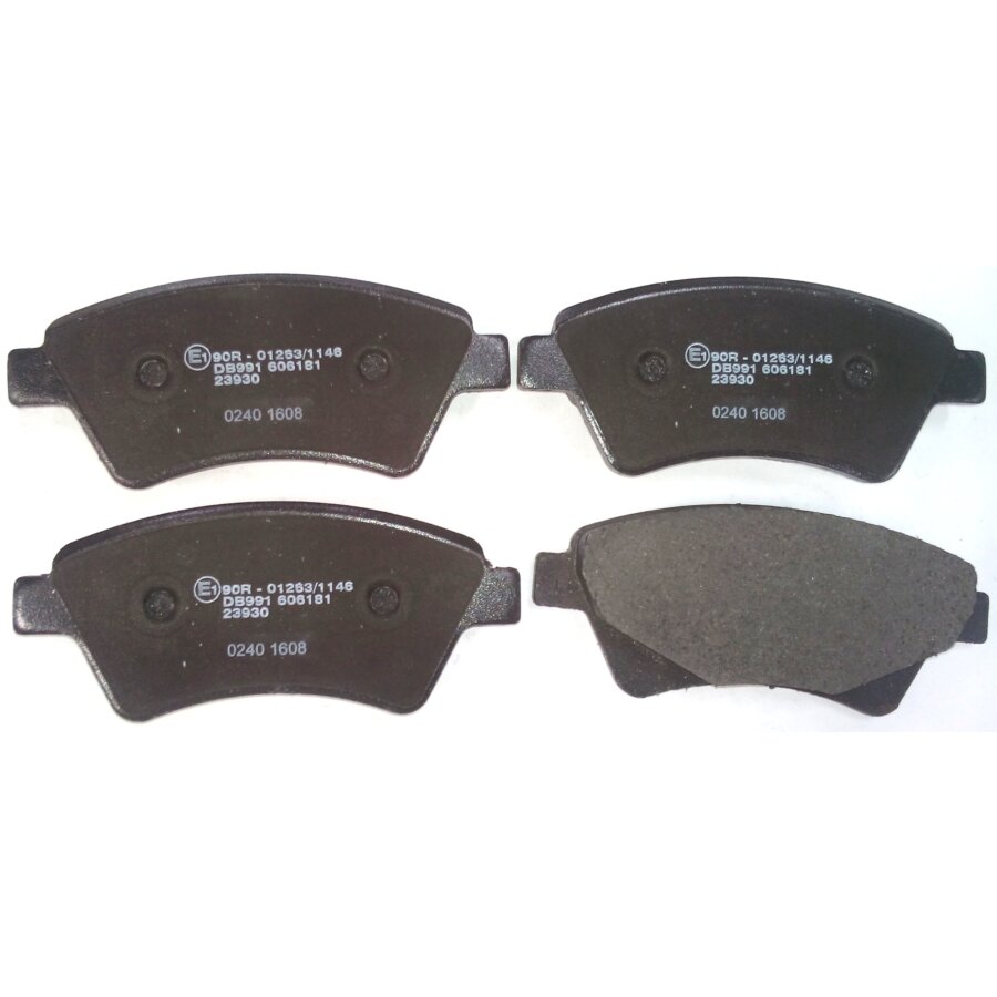 4 pastilhas travão norauto nrp1544