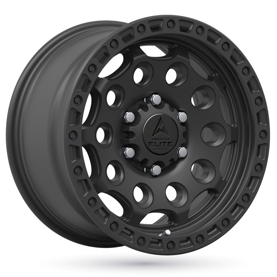 Jante de alumínio american elite wheels renegade 9x18 6x139.7 etpreto mate