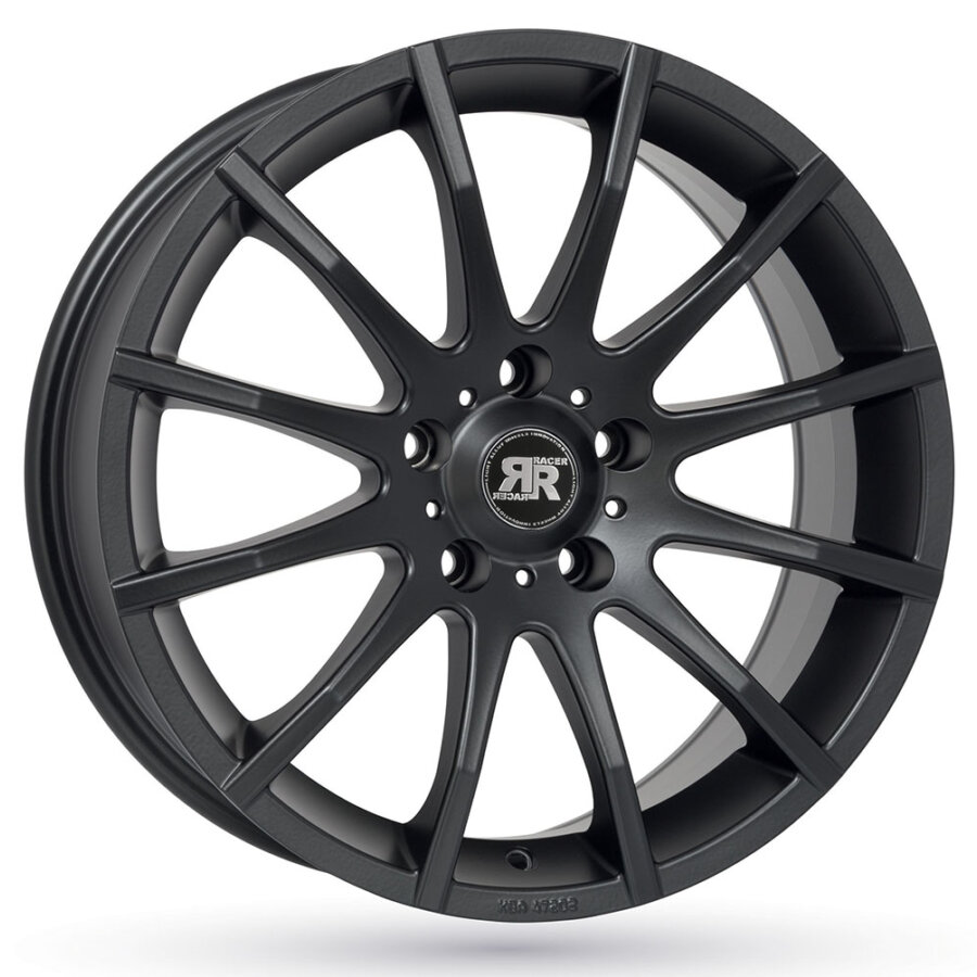Jante de alumínio RACER CLASSIC 7x16 5x108 ET45 Preto mate - Norauto