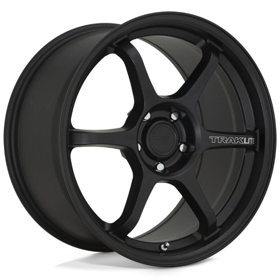 Jante de alumínio motegi traklite 3.0 9.5x18 5x100 et45 preto acetinado