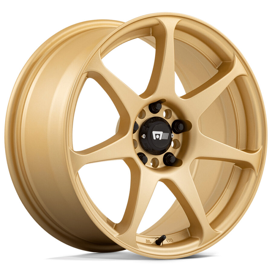 Jante de alumínio motegi battle 8x17 5x120 et30 dourado