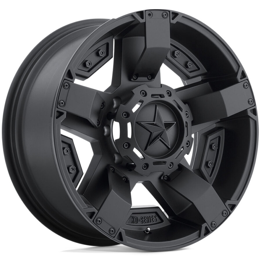 Jante de alumínio rockstar ii 9x17 5x139.7 et- 12 preto mate