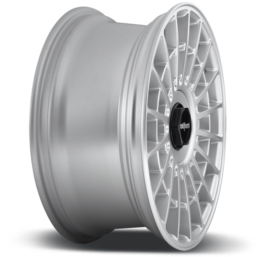 Jante de alumínio rotiform las-r 8x17 4x100 et40 prateado brilhante