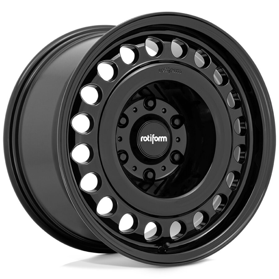 Jante de alumínio rotiform stl 9x17 6x139.7 et- 0 preto brilhante