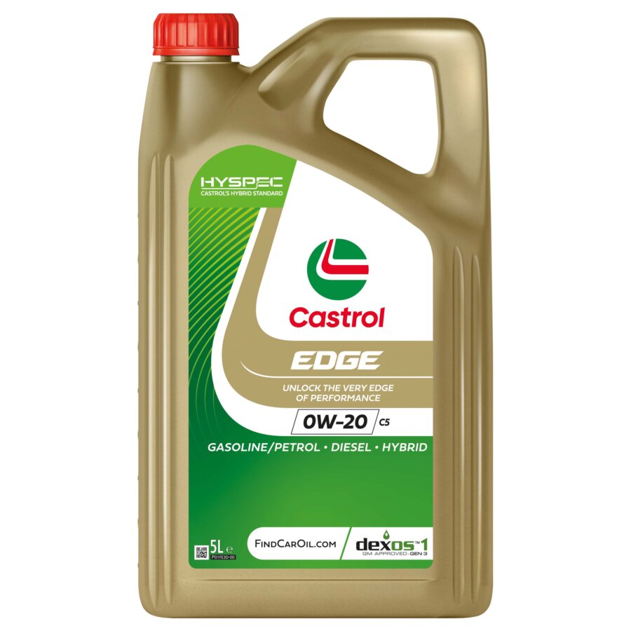 Óleo de motor EDGE da CASTROL para motores a gasolina e gasóleo