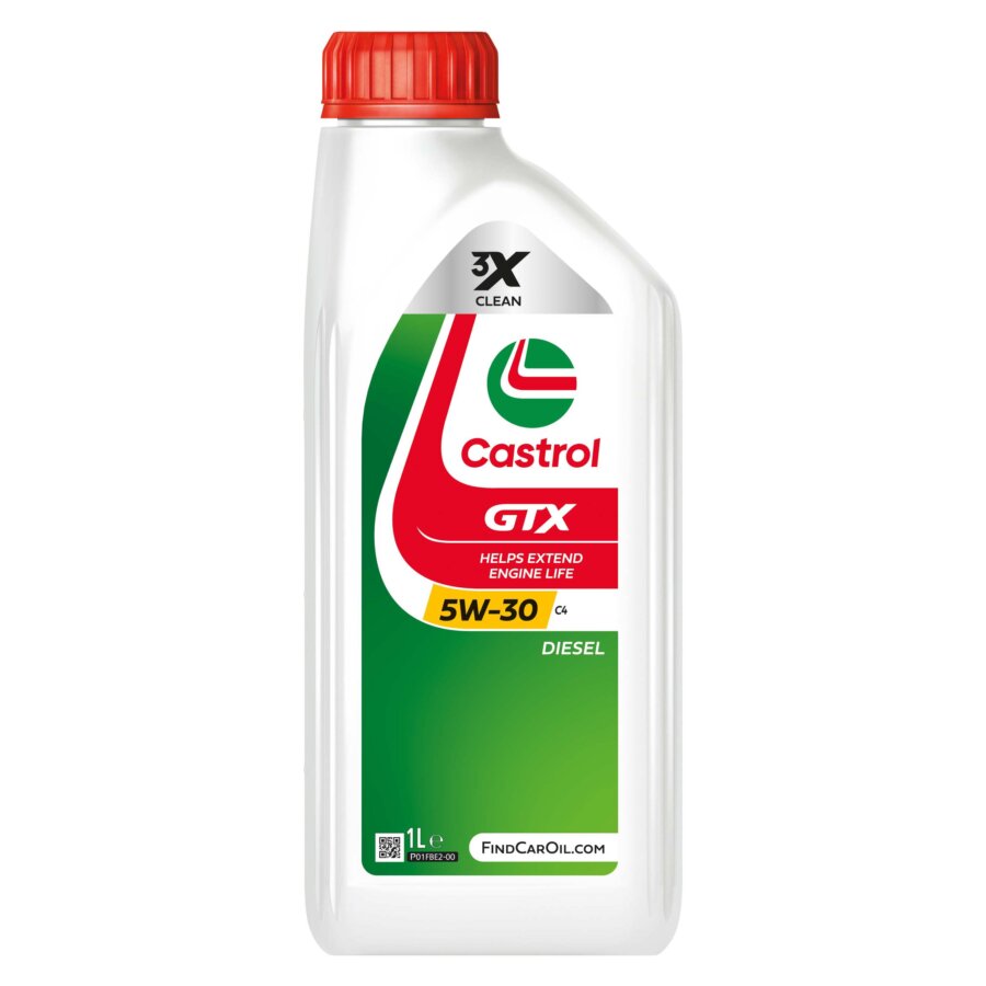 Óleo de motor a gasóleo castrol gtx 5w-30 c4 1 l
