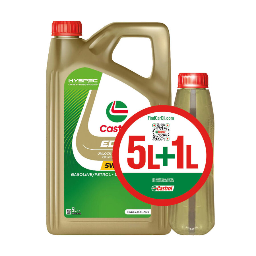 Óleo CASTROL EDGE 5W30 LL (5+1) L - Norauto