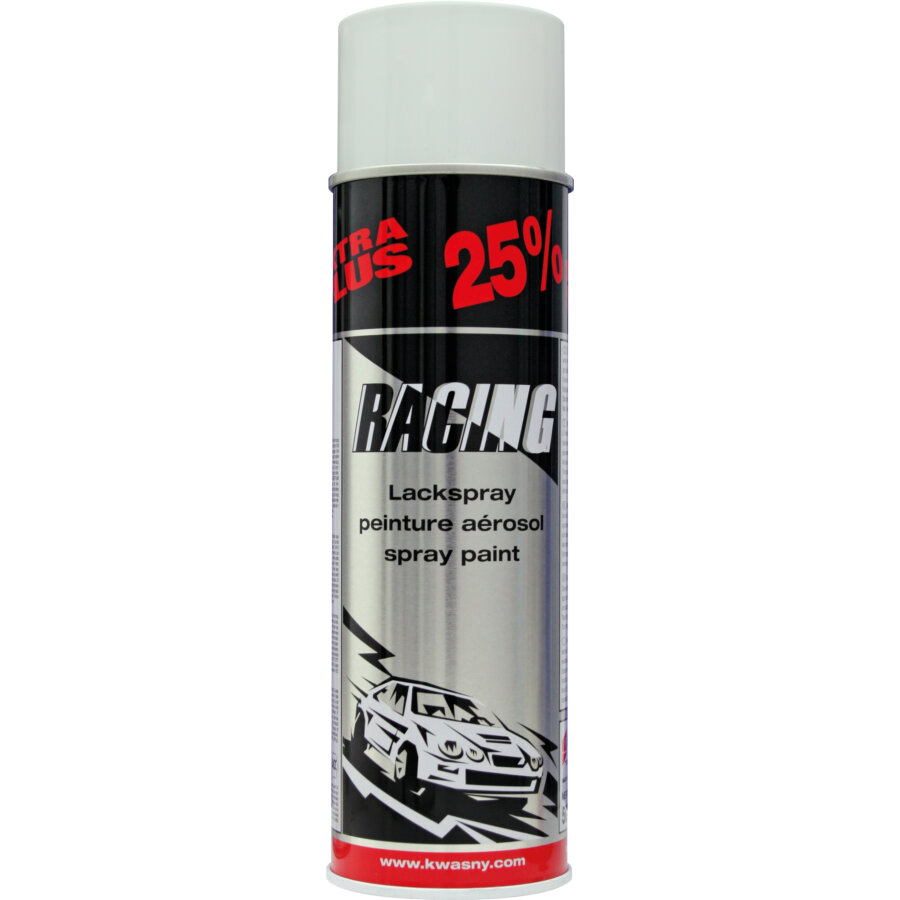 Spray branco brilhante racing 500 ml1288904