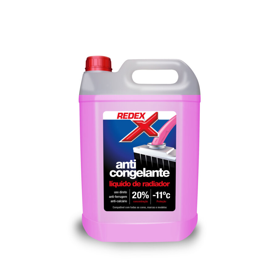 Anti congelante redex rosa 11ºc 20% 5l