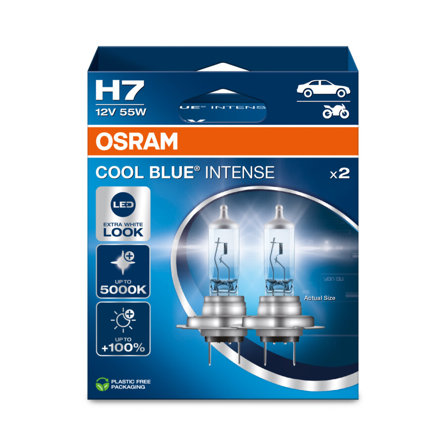2 lâmpadas H7 NEXTG OSRAM COOL BLUE - Norauto