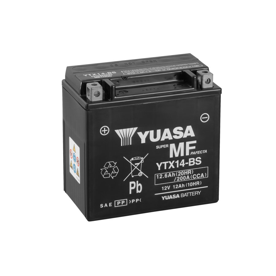 Bateria de moto yuasa ytx20l-bs