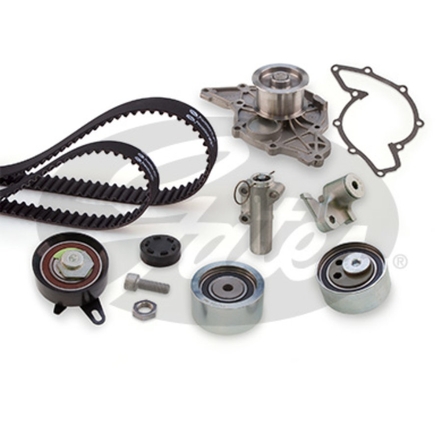 Kit Distribution Gates PowerGrip + Pompe à Eau KP15558XS - Kit Complet Pour Remplacement Courroie De Distribution - 7