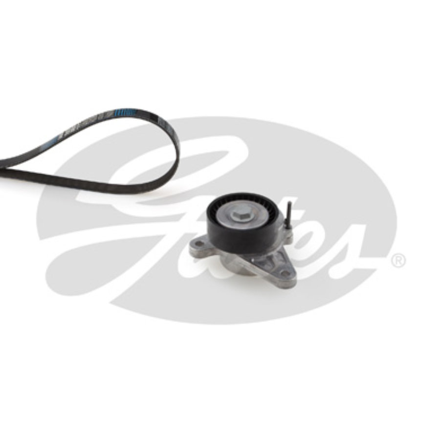 Kit Courroie Micro-V Gates K016PK1025 | Pièce Auto Qualité Première Monte | Compatible Multiple Véhicules