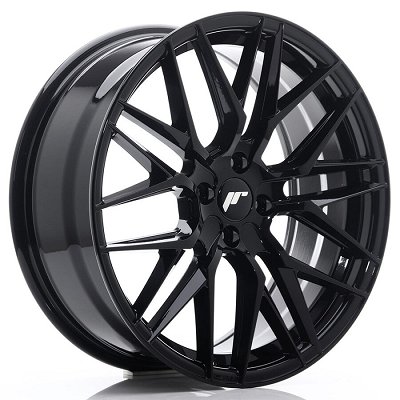 Jante de alumínio JAPAN RACING JR28 7x17 4x100 ET40 Preto brilhante ...