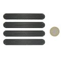 4 Protetores Porta NORAUTO Carbono 10cm