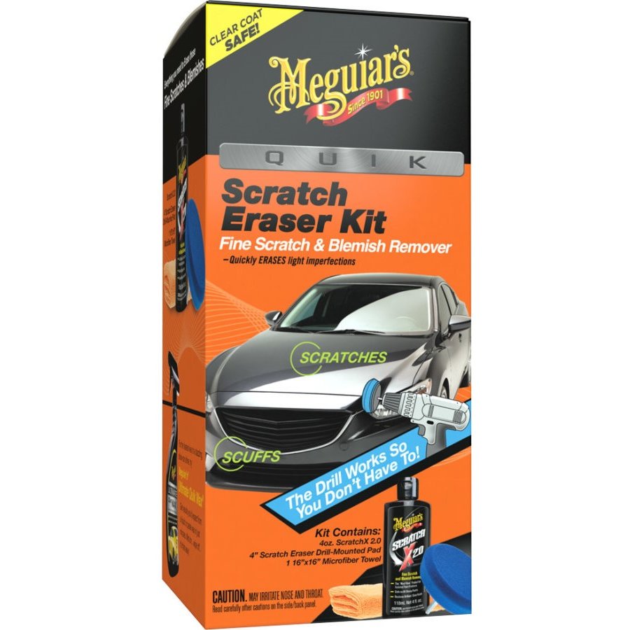 Meguiar's kit removedor de riscos 3 em 1 rápido