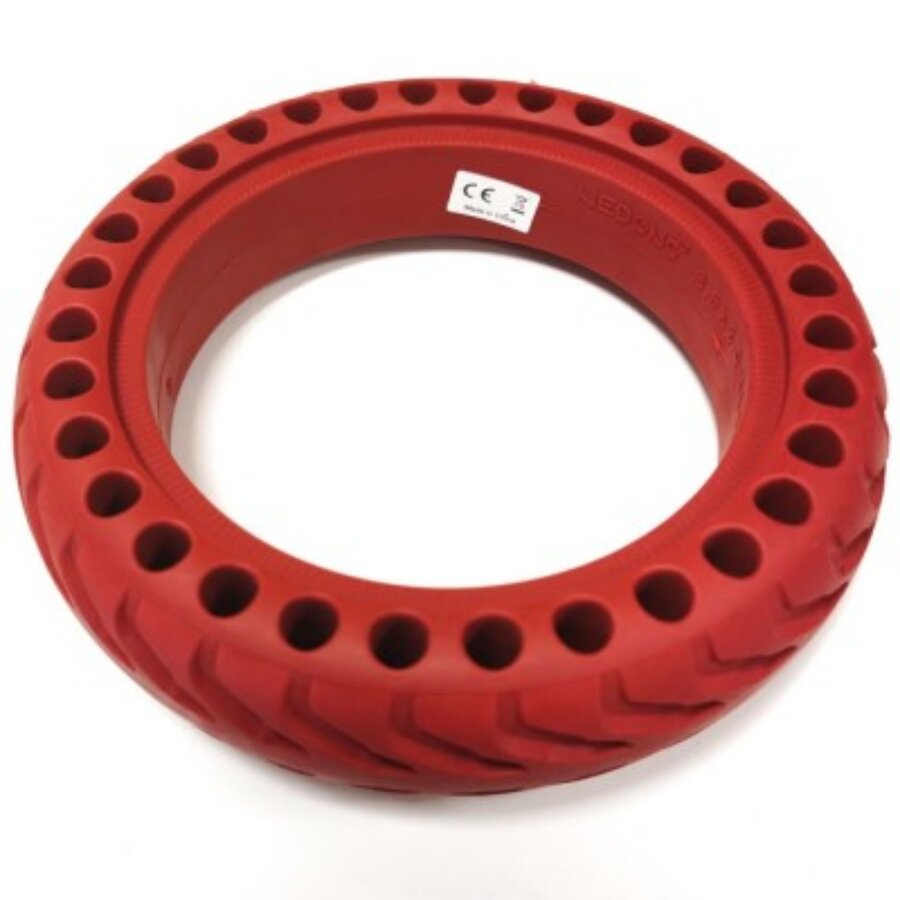 Pneu anti furo vermelho 8,5x2