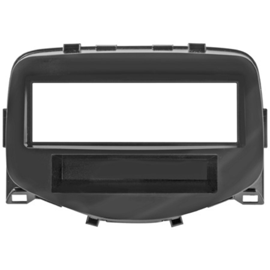 Deflettori D'Aria Per Citroen C1 (2005-2013) – 2 Pezzi Anteriori, Grigi, Montaggio Ad Incastro