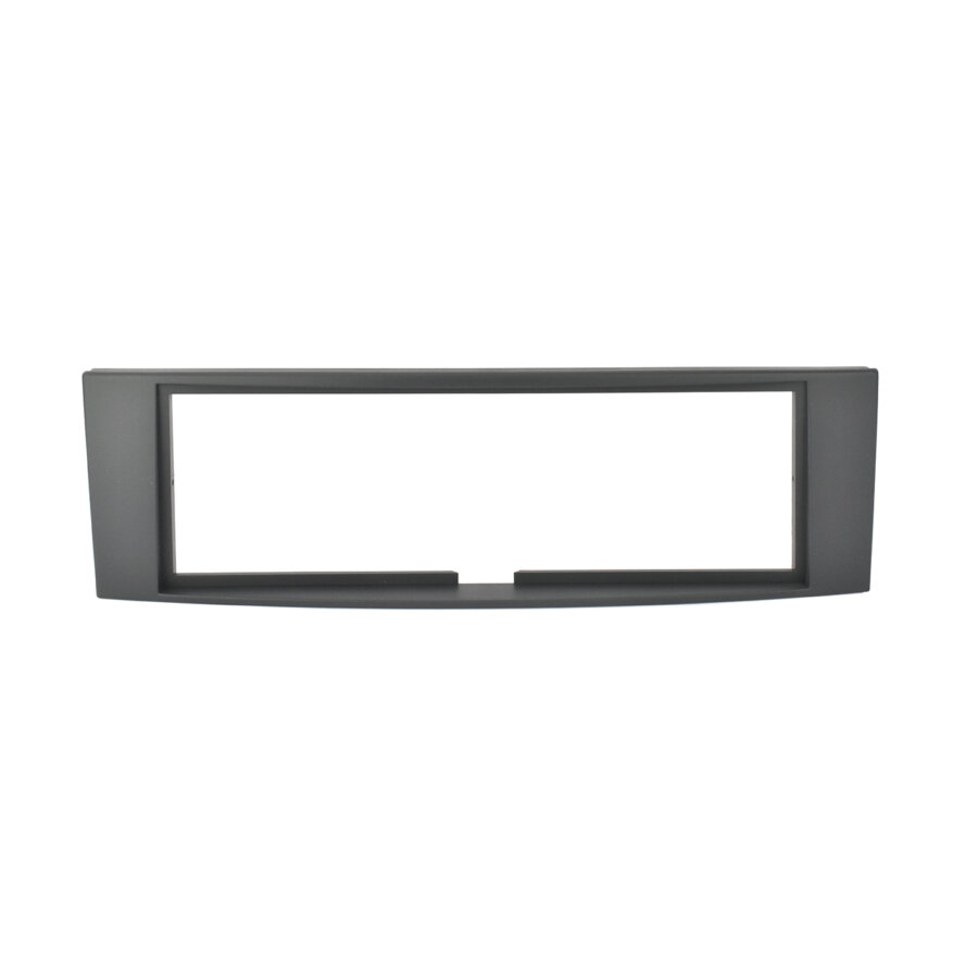 Painel frontal com orifício iso phonocar preto renault laguna 05>08