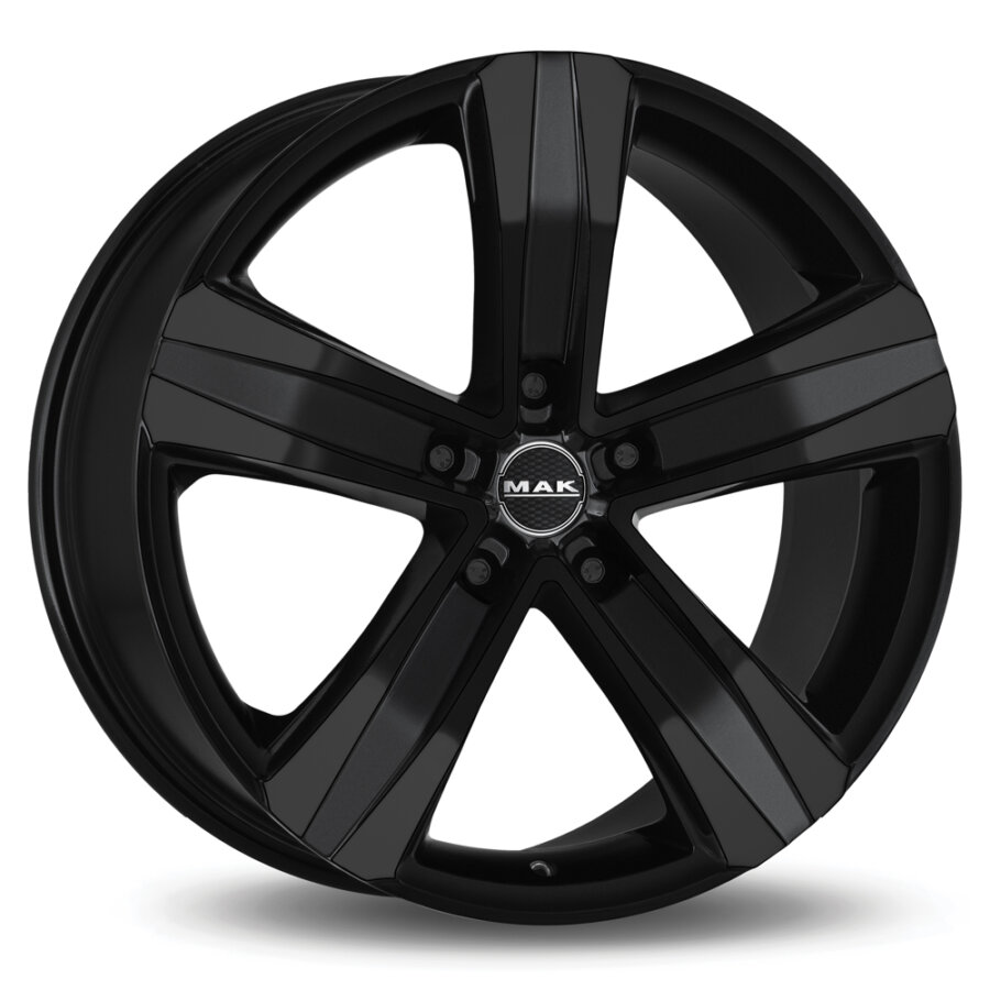 Jante de alumínio mak stone5 t 6.5x16 5x108 et46 preto brilhante