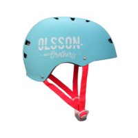 Capacete bicicleta criança OLSSON azul tamanho S/M