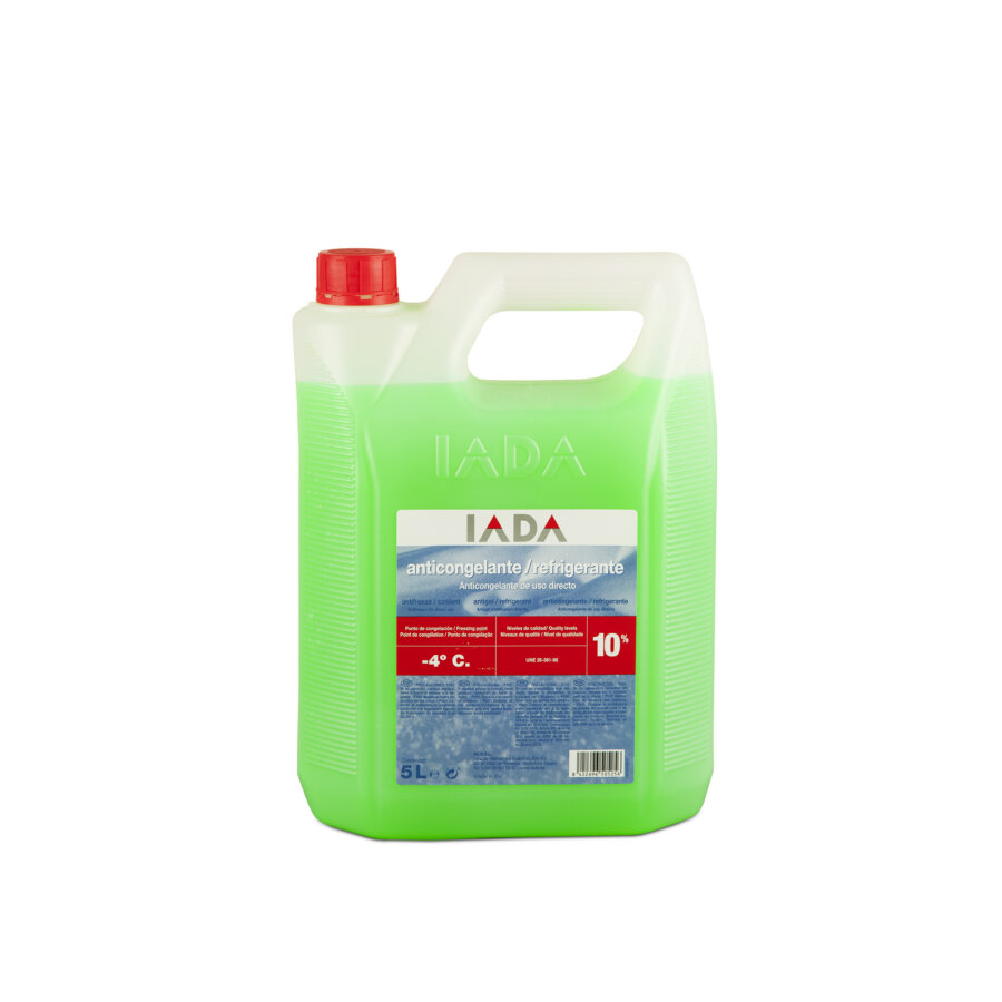 Anticongelante 10% verde -4c° iada 5l