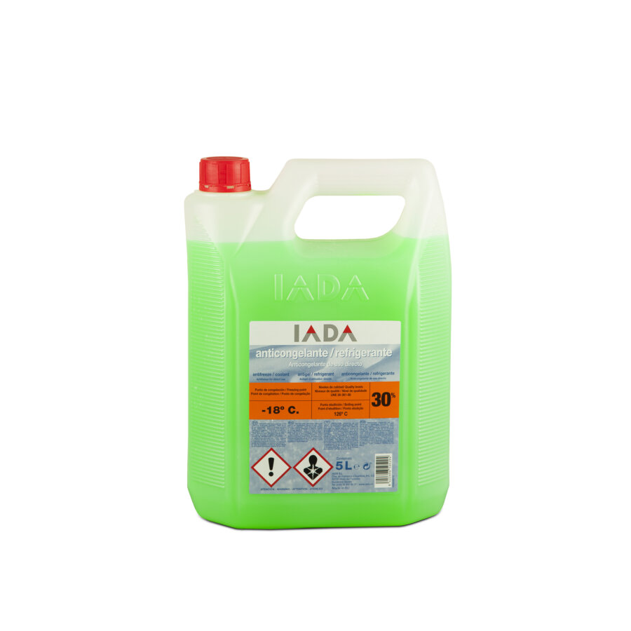 Anticongelante 30% verde -18c° iada 5l
