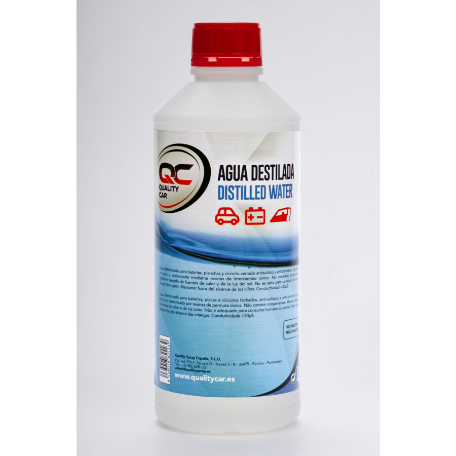 1l água destilada quality car