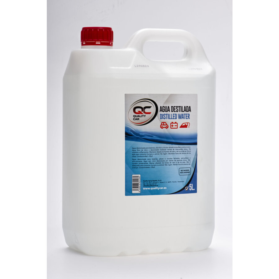 5l água destilada quality car
