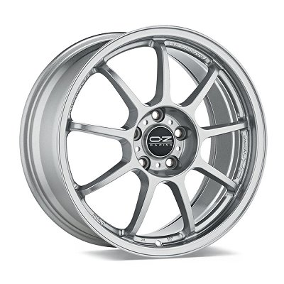 Jante de alumínio OZ ALLEGGERITA HLT 7x17 4x100 ET30 Prateado brilhante ...