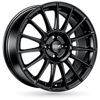 Jante de alumínio OZ SUPERTURISMO LM 7.5x17 5x100 ET35 Letra preta