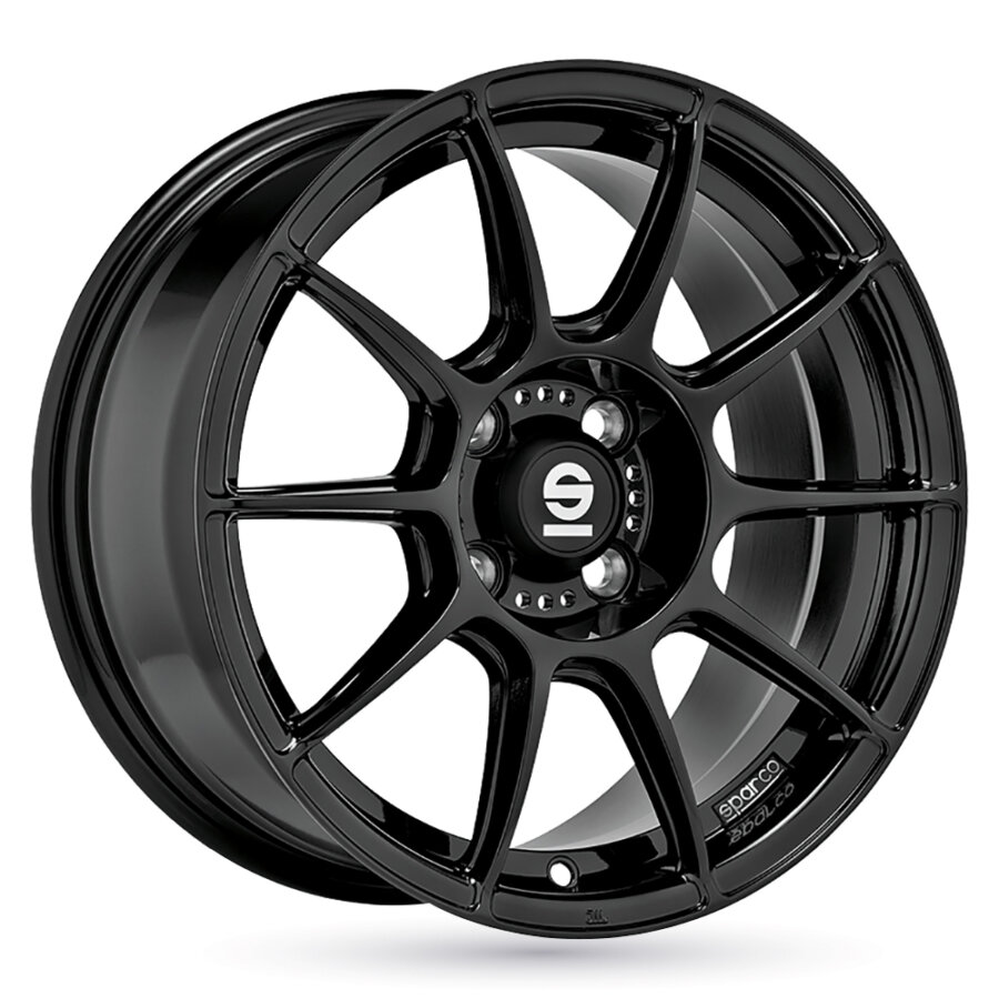 Jante de alumínio SPARCO FF 1 7x15 4x100 ET25 Preto brilhante