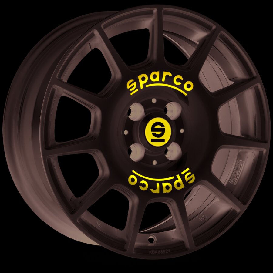 Jante de alumínio SPARCO TERRA 7x16 5x112 ET35 Letra branca azul