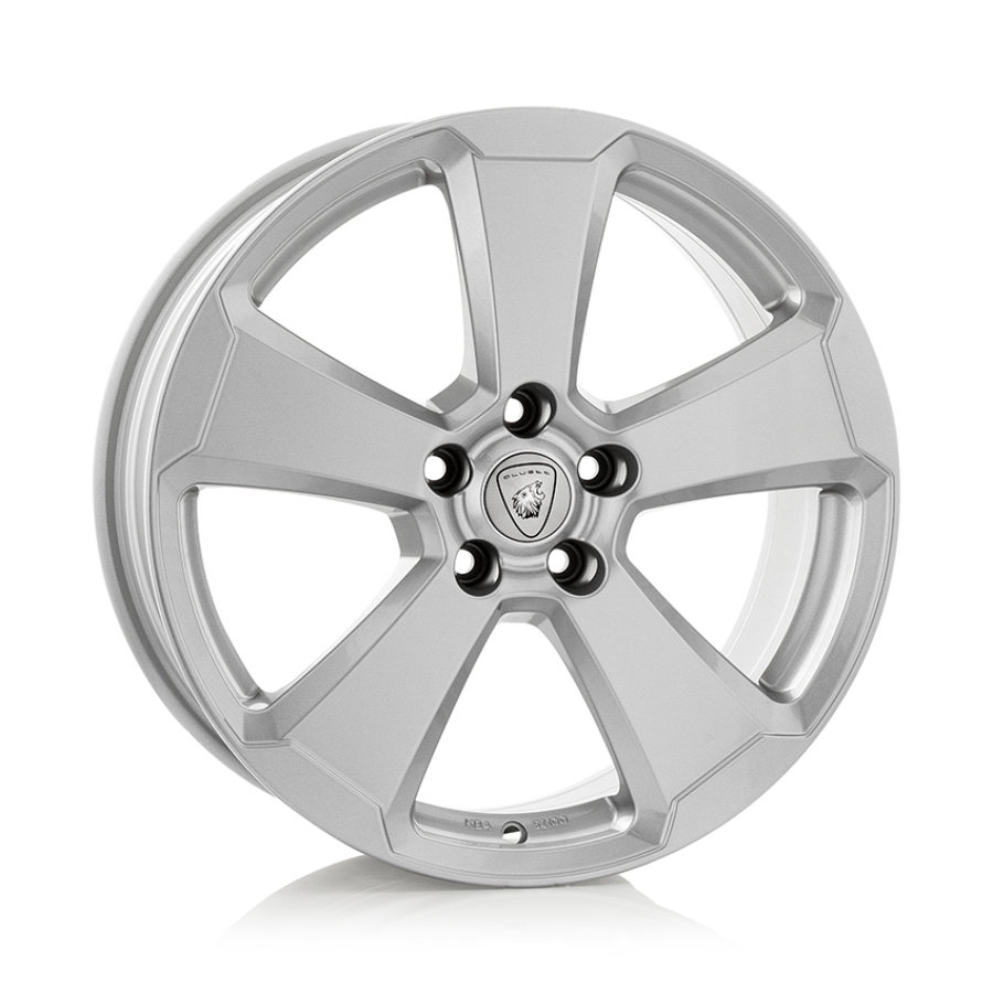 Jante de alumínio aluett aluett 87 7x16 5x114 et48 revestido a prata