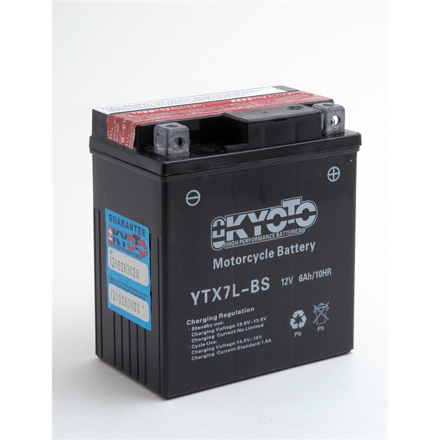 Bateria de moto KYOTO YTX7LBS Norauto.pt