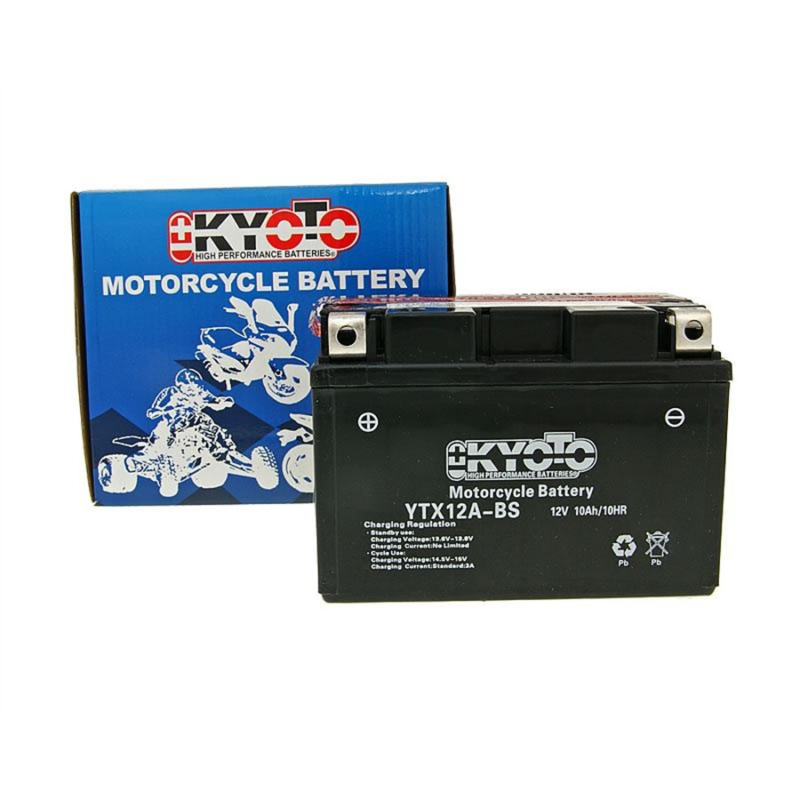 Bateria de moto kyoto yt12a-bs