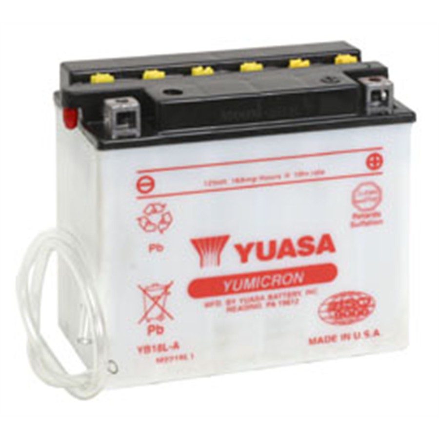 Bateria de moto yuasa yb18l-a